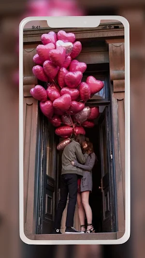 Couple Valentine Day Wallpaper Screenshot 1