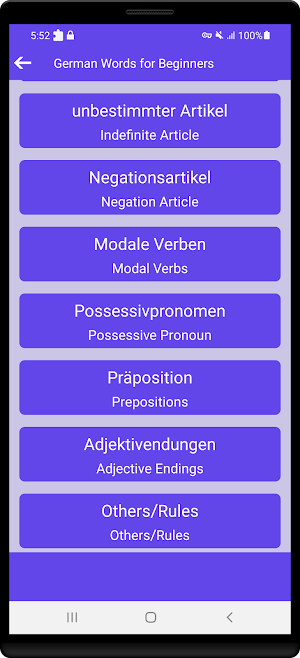 Learn & Speak German Language Screenshot 0