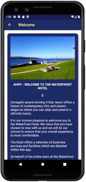 Waterfront Hotel Screenshot 1