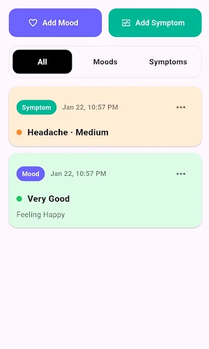 Quiet MoodLog Screenshot 0