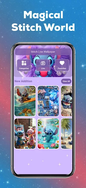 Stitch 4k Live Wallpaper Lilo Screenshot 0