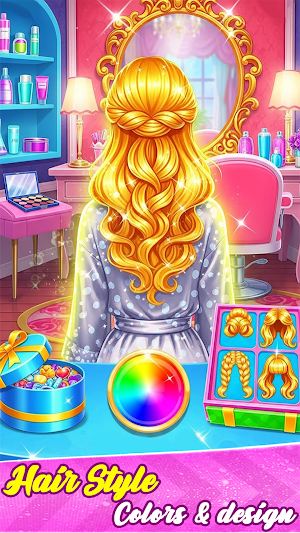 Hair Salon: Princesses ASMR Screenshot 0