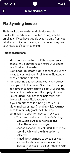 User Guide for Sense 2 Watch Screenshot 0