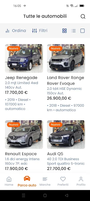 Castellano auto Screenshot 1