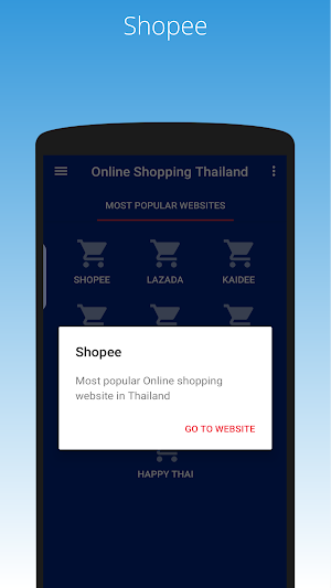 Online Shopping Thailand Screenshot 1