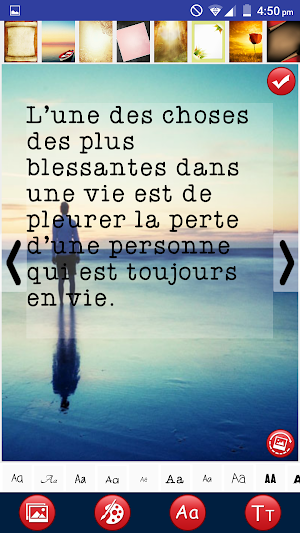 Triste vie & citations d’amour Screenshot 0