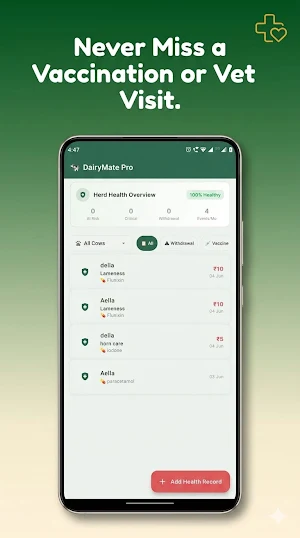 DairyMate Pro: Dairy Farm App Screenshot 3