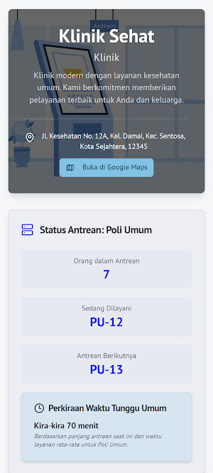 Antrein - Antrean Cerdas Screenshot 1
