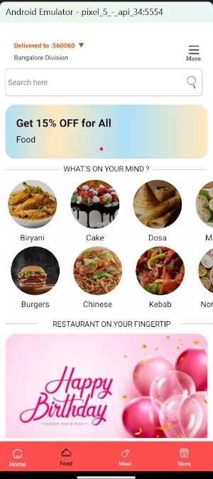 Bakasura Online Delivery APP Screenshot 0