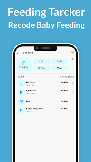 Baby Tracker : Breastfeeding Screenshot 2