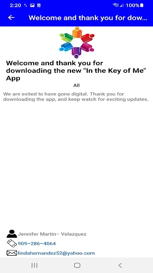 In the Key of Me Screenshot 0
