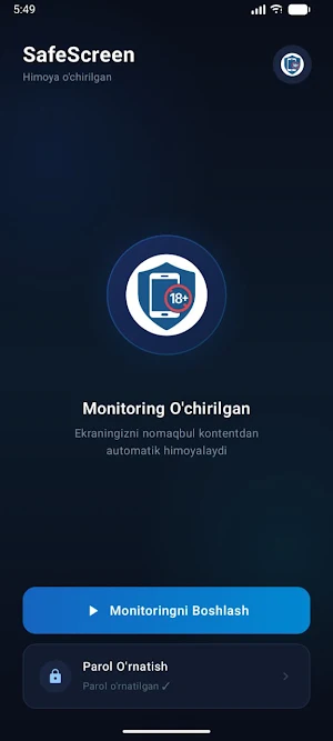 Safe Screen Screenshot 0