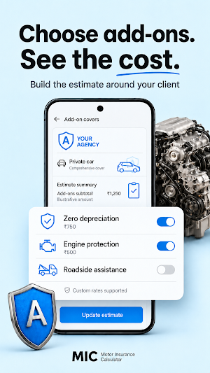 Motor Insurance Calculator Screenshot 1