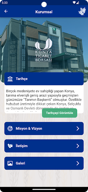 Konya Ticaret Borsası Screenshot 1