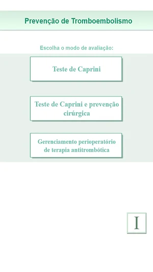 Risco e Prevenção de TEV Screenshot 0