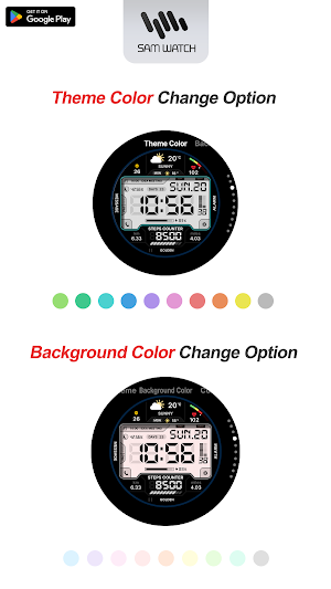 SamWatch Digital XXV Screenshot 3
