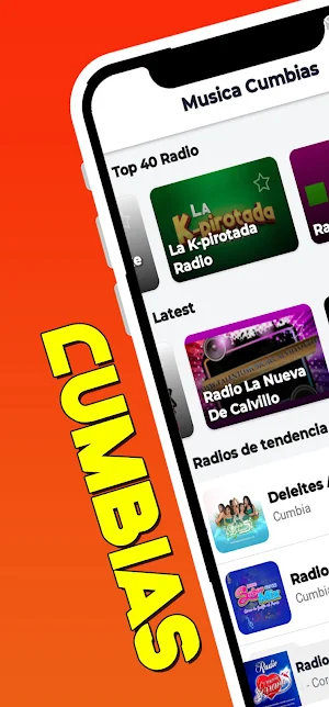 Musica Cumbias Bailables Screenshot 0