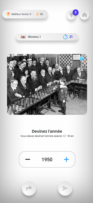 ChronoPhoto Trivia Puzzle Quiz Screenshot 2