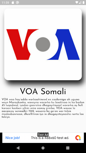 Somali TVs and Somali News Screenshot 1