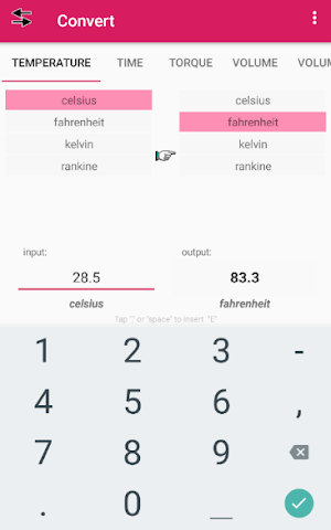 Convert for Android Screenshot 2