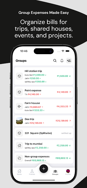 Splitby Screenshot 3