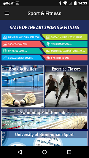 UB Sport&Fitness Screenshot 0