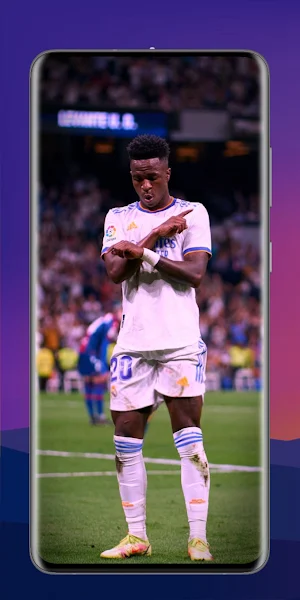 Vinicius Junior 4K Wallpaper Screenshot 0