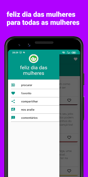 feliz dia da mulher magnífico mensagens 2021 Screenshot 0