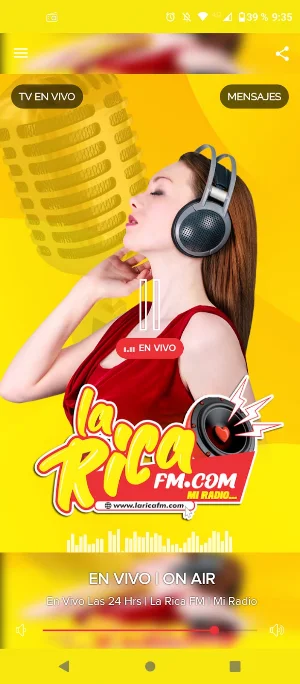 La Rica FM Peru Screenshot 1