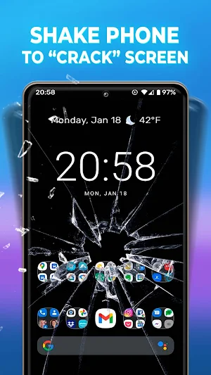 Broken Screen Prank & Cracked Screenshot 2