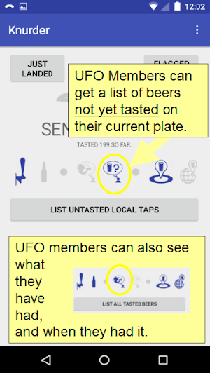 Knurder Beerknurd UFO Club App Screenshot 2