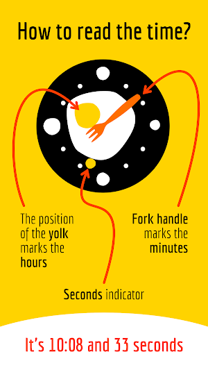 Sunny Side Up: Watch Face Screenshot 1