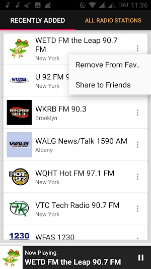 New York Radio Stations - USA Screenshot 3