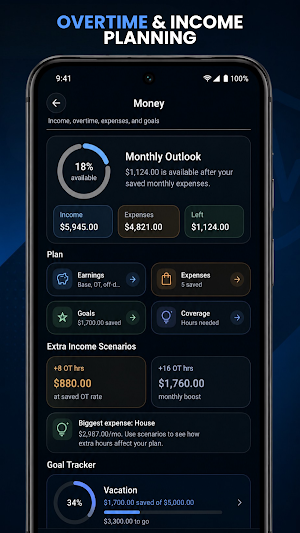 DutyWire Police Shift Calendar Screenshot 3