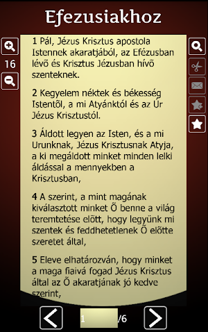 Hungarian Holy Bible Screenshot 2