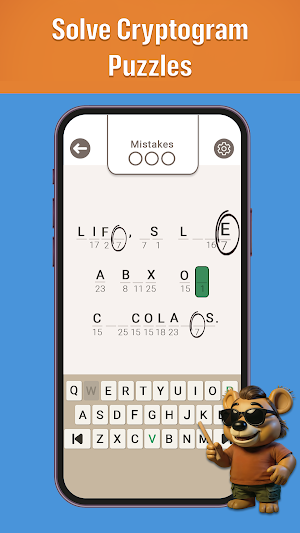 CodeWords: Cryptogram Puzzles Screenshot 0