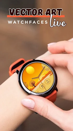 Vector Art Live Watch Faces Screenshot 0