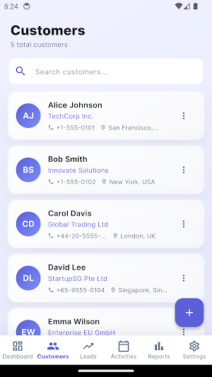 Sales CRM Lite Screenshot 1