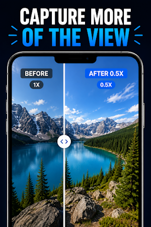 0.5x Camera Pro – Ultra Wide Screenshot 1
