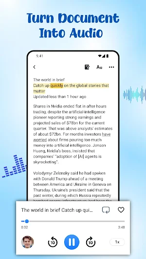 Voicera: AI Text to Speech Screenshot 3