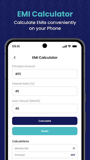 Aadhar Pe EMI Loan Calculator Screenshot 1