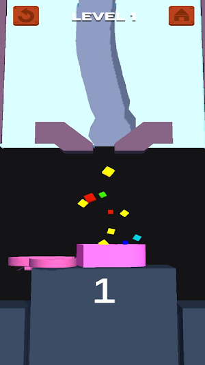 falling ball:dig sand games Screenshot 2