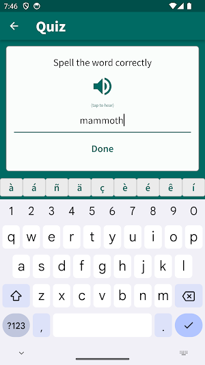 BOT 3rd-4th Grade Spelling Screenshot 1