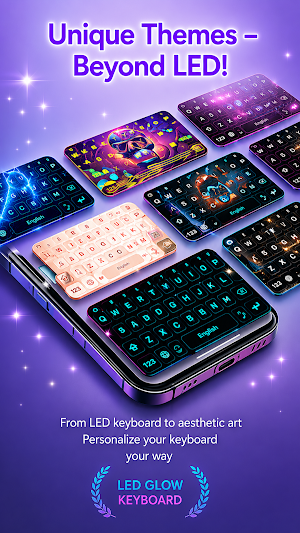 LED Keyboard - Neon, RGB Theme Screenshot 0