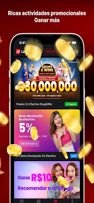 Lasbet.MX - Casino dinero real Screenshot 2