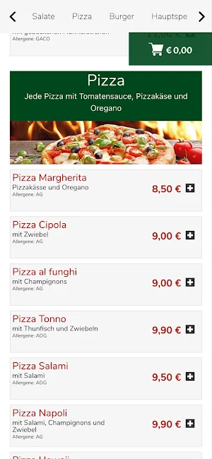 Pizzeria Giovanni Lannach Screenshot 1