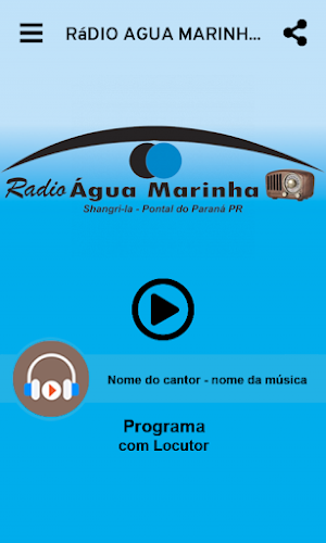 Rádio Água Marinha Screenshot 1