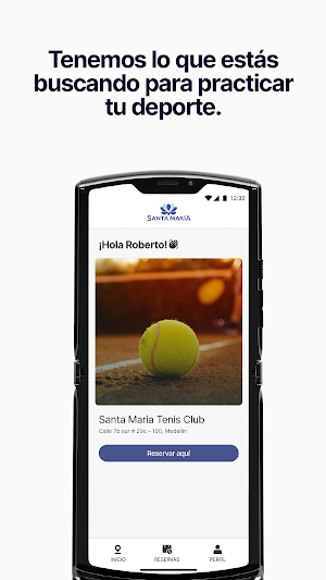 Santa María Tenis Screenshot 2