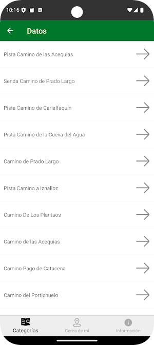 Guía Oficial de Cogollos Vega Screenshot 2