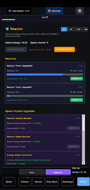 Idle Space War Screenshot 3